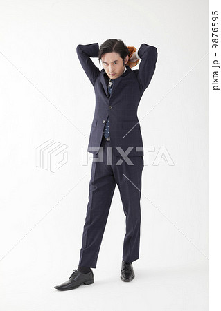 Baseball In Suits Stock Photo