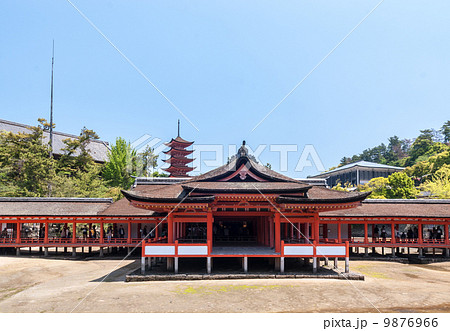 厳島神社 客社本殿 厳島神社 客社本殿 9876966