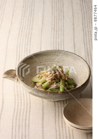 アスパラとささみの胡麻和え 9877464