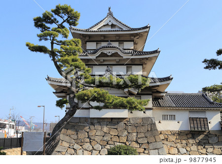 高松市立玉藻公園「高松城」の月見櫓 9877945