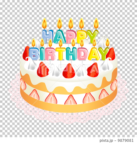バースデーケーキ 9879081