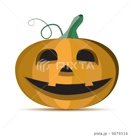 Scary Halloween Pumpkins, Vector Illustration. 9879318