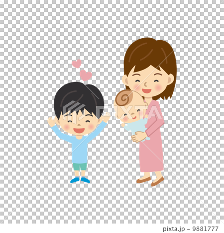 兒童和母親 兒童和母親 9881777