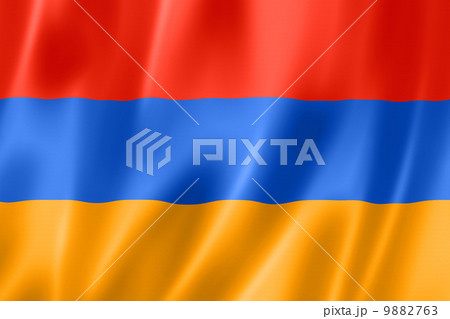 Armenian flag 9882763