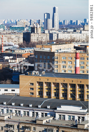 residential district in Moscow residential district in Moscow 9882861