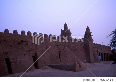 ジンガレベルモスク（雨季） 9883234