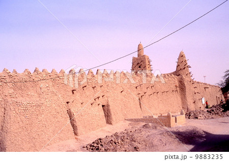 ジンガレベルモスク（乾季） 9883235