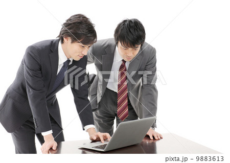 ビジネスマン・二人 ビジネスマン・二人 9883613