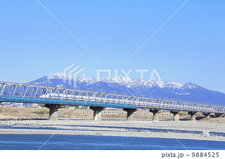 愛鷹山と新幹線 愛鷹山と新幹線 9884525