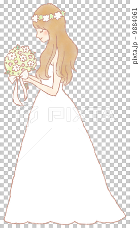 花嫁（グリーン系） 9884961