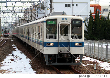 東武8000系電車　東上線　準急 9887813