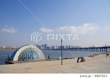 漢江と麻浦大橋(韓国/ソウル) 漢江と麻浦大橋(韓国/ソウル) 9887823