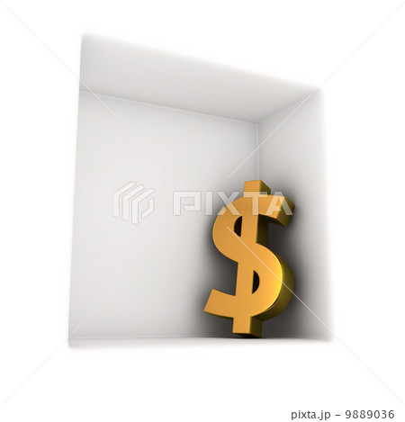 Dollar in the corner 9889036