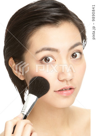 女性,ビューティー,白バック 9890841