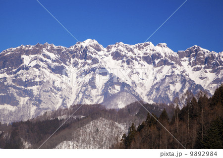 冬の戸隠連峰 冬の戸隠連峰 9892984