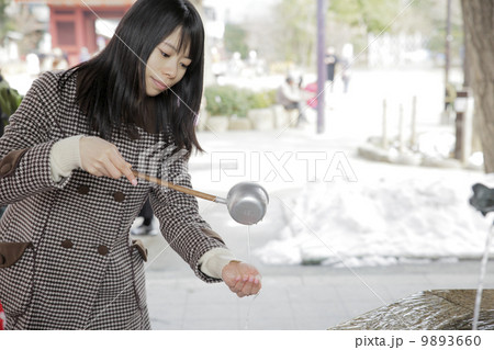 お参り 9893660