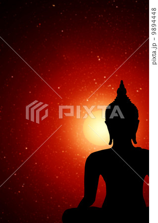 仏像様のイラスト素材