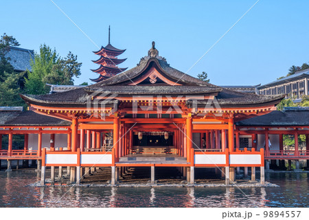 厳島神社　客社本殿 9894557