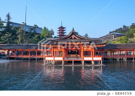 厳島神社　客社本殿 9894559