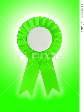 Award ribbon isolated on a white background 9895041