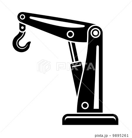 hydraulic hand crane symbol 9895261