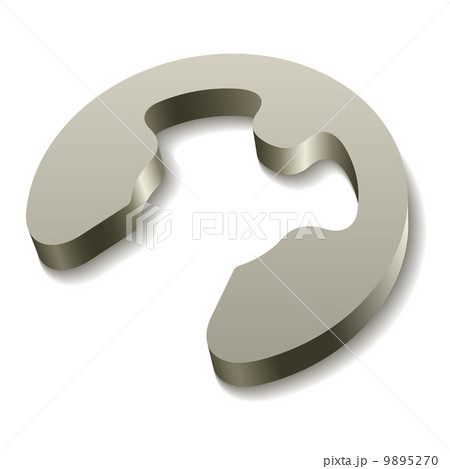 retaining snap ring circlip icon 9895270