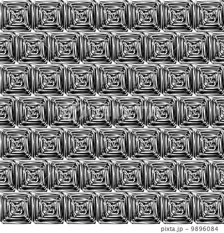 Black and White Hypnotic Background Seamless Pattern. Black and White Hypnotic Background Seamless Pattern. 9896084