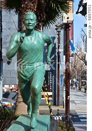 フェアープレーの像(タカハシくん)（道頓堀橋北詰･大阪市中央区） 9897051