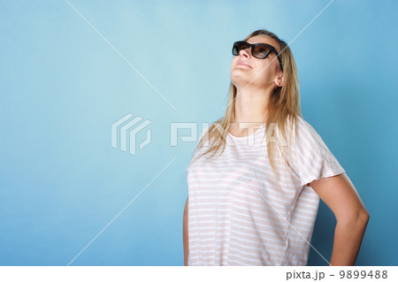 blonde girl plus size with sunglasses blonde girl plus size with sunglasses 9899488