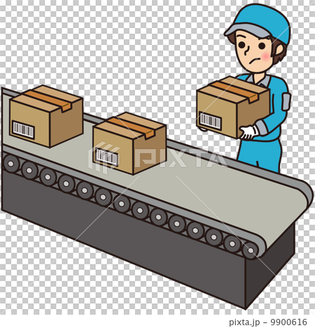 Men carrying cardboard boxes Men carrying cardboard boxes 9900616