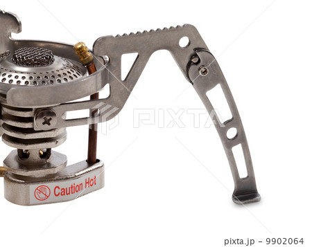 Camping gas stove isolated on white background Camping gas stove isolated on white background 9902064