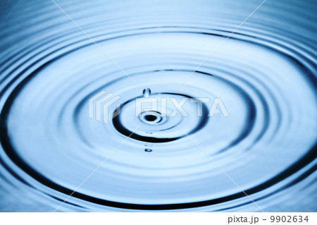 Blue Water Drop Splashing Blue Water Drop Splashing 9902634
