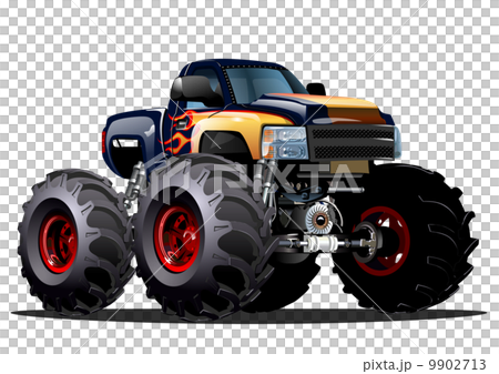 Cartoon Monster Truck Cartoon Monster Truck 9902713
