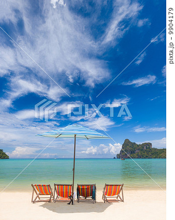 Beautiful bay of Phi Phi island  Thailand 9904179