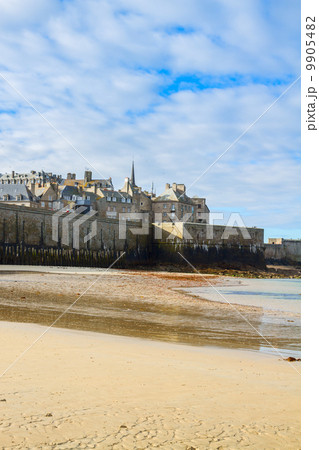 Saint-Malo City Wall , Brittany, France Saint-Malo City Wall , Brittany, France 9905482