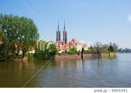 island Tumski, Wroclaw, Poland 9905491