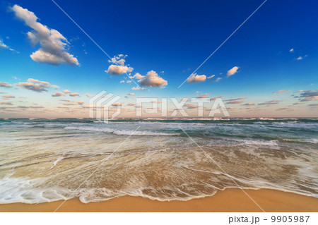 beach at sunrise beach at sunrise 9905987