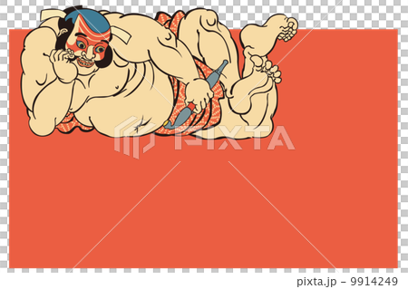 Utagawa Kuniyoshi Asahina Kodo Shima Pref。圖像例證 9914249