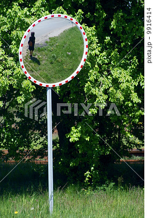 Mirror for security and traffic safety Mirror for security and traffic safety 9916414