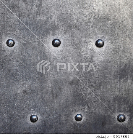 Black metal plate or armour texture with rivets Black metal plate or armour texture with rivets 9917365