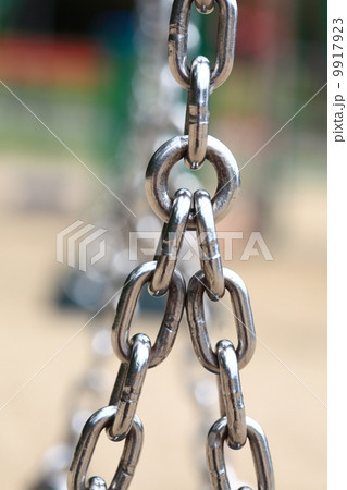 steel metal chain links segment 9917923