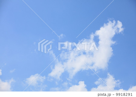 White clouds in a blue sky White clouds in a blue sky 9918291
