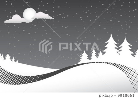 Winter Night Scene 9918661