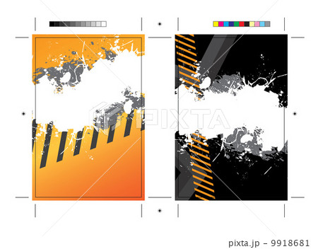 Grungy Postcard Template 9918681