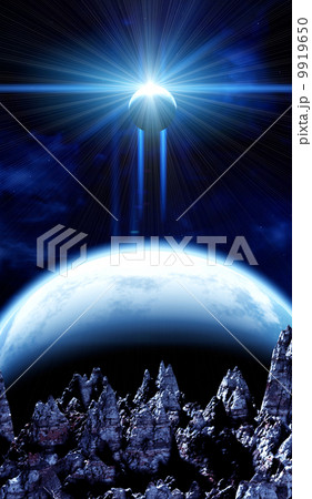 Beautiful space scene 9919650