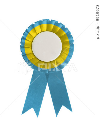 Award ribbon isolated on a white background 9919678