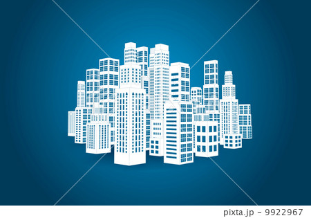 City with buildings and skyscrapers. 9922967
