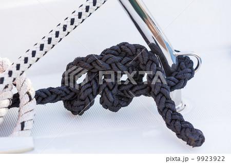 Black Boater Rope Knot 9923922