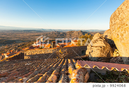 Small Town Monsanto in Portuguese Mountains Small Town Monsanto in Portuguese Mountains 9924068