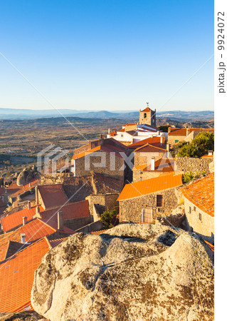 Small Town Monsanto in Portuguese Mountains 9924072